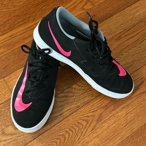 Nike black with hot pink
